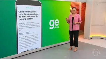 Caio Bonfim conquista ouro nos Jogos Sul-Americanos 2026 em Santa Fé, bate recorde da meia-maratona da marcha com 1h22mins30s e supera adversidade