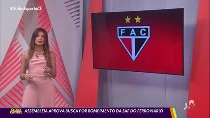 Ferroviário condiciona continuidade da SAF ao depósito de R$ 300 mil, quitação de dívidas, reforma da Vila Olímpica Elzir Cabral e contratação de executivo