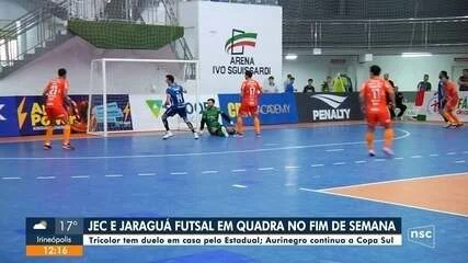 Joinville vira sobre Concórdia e vence por 4 a 2 no Catarinense de Futsal Série Ouro, Luisinho, Jacaré, Xuxa e Pedro Rei decidem a partida pelo JEC