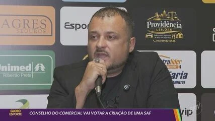SAF do Comercial: Conselho vota projeto que entrega 90% das ações à Alliance Football, prevê aporte de R$ 300 milhões em 10 anos e transfere receitas do clube