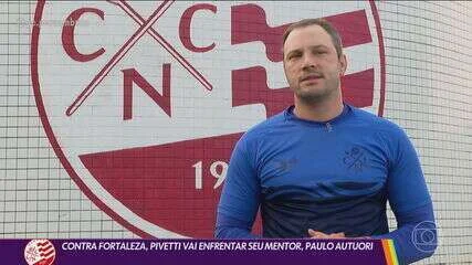 Bruno Pivetti não teme sequência final do Náutico na Série B, diz ter elenco confiante antes do jogo com o Fortaleza, e confirma único desfalque para o duelo