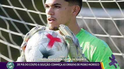 Pedro Morisco, goleiro do Coritiba, confirmado como titular da Seleção contra a Índia, primeiro jogador do Coxa na camisa do Brasil desde Jairo, há 50 anos