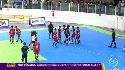 Jogos Escolares TV Sergipe, programação dos jogos finais do vôlei juvenil masculino no Geraldão, quartas, semifinais e final com horários e confrontos