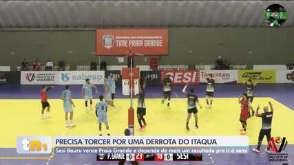 Por que o Sesi-Bauru foi eliminado do Paulista mesmo com campanha quase idêntica ao Itaquá, entenda o desempate por set average e os números decisivos
