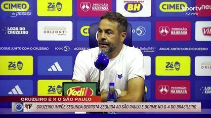 Artur Jorge celebra Cruzeiro no G-4, mas liga sinal de alerta para reta final do Brasileirão