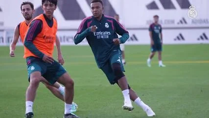 Prejuízo zero para o Real Madrid: Mbappé se recupera de lesão na Data Fifa e pega o Villarreal
