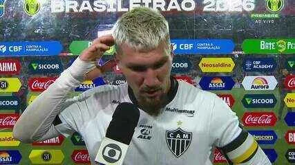 Protagonista em empate do Atlético-MG, Lyanco vai às redes e desabafa: “Sou intenso demais”