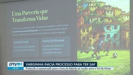 Prefeito sanciona lei que oficializa parceria entre Varginha e SAF do Itabirito FC