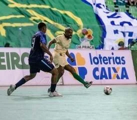 Atlético-PI 3 x 2 Magé Futsal: Cavernão vence mais uma e fecha a 1ª fase na liderança