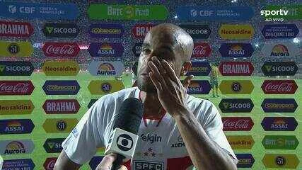Lucas volta depois de cinco meses e chora em vitória do São Paulo: “Como se fosse o primeiro jogo”