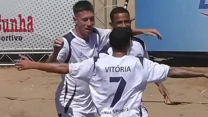 Anchieta vence duas vezes, e Vitória estreia com goleada no Capixaba de futebol de areia