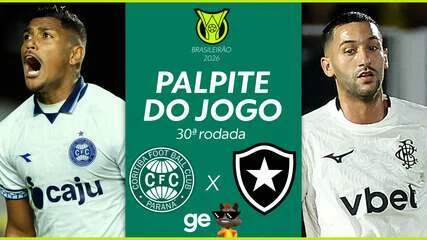 Coritiba x Botafogo: onde assistir ao vivo, horário e escalações
