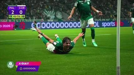 Palmeiras fez do atropelo no Dérbi um recado para as decisões que vêm por aí