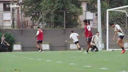 Santos volta aos treinos e terá pelo menos duas mudanças na escalação contra o Fluminense