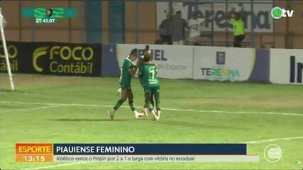 Campeonato Piauiense Feminino 2026: confira a tabela de classificação após a 1ª rodada