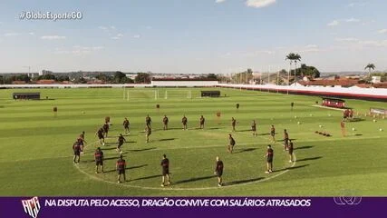 Com retorno de artilheiro e sem Roger Silva, confira a provável escalação do Atlético-GO contra a Ponte Preta