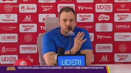 Zagueiro se machuca e vira mais um desfalque no Náutico para jogo contra o Goiás