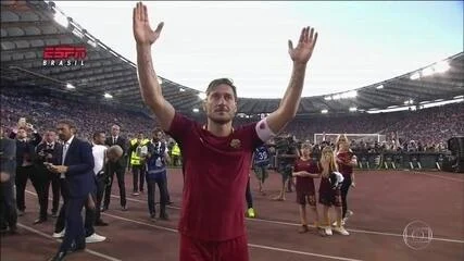 Totti diz que aposentadoria na Roma foi forçada: “Naquele dia, morri”