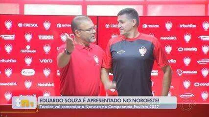 Novo técnico do Noroeste, Eduardo Souza revela que recusou clubes com divisão nacional