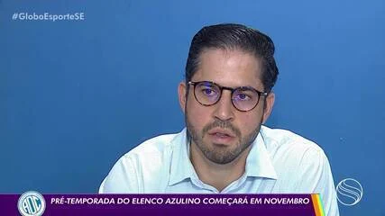 Com pré-temporada em novembro, diretor do Confiança diz que planejamento está “dentro do esperado”