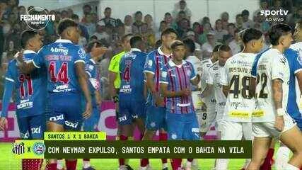 Sóbis diz que Nestor, do Bahia, entrou na mente do Neymar: “Craque do jogo”