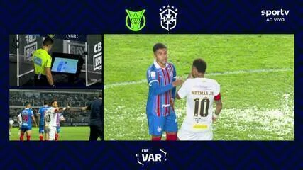 Neymar detona Nestor após ser expulso por lei Vini Jr em Santos x Bahia: “Foi safado”
