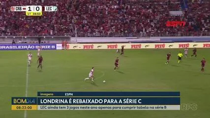 Rebaixamento do Londrina: veja os erros e os fatos que explicam a queda à Série C