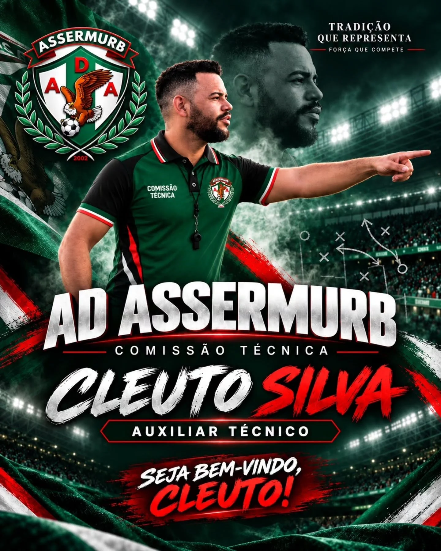 Assermurb anuncia Cleuto Silva como auxiliar técnico para o Campeonato Acreano Feminino