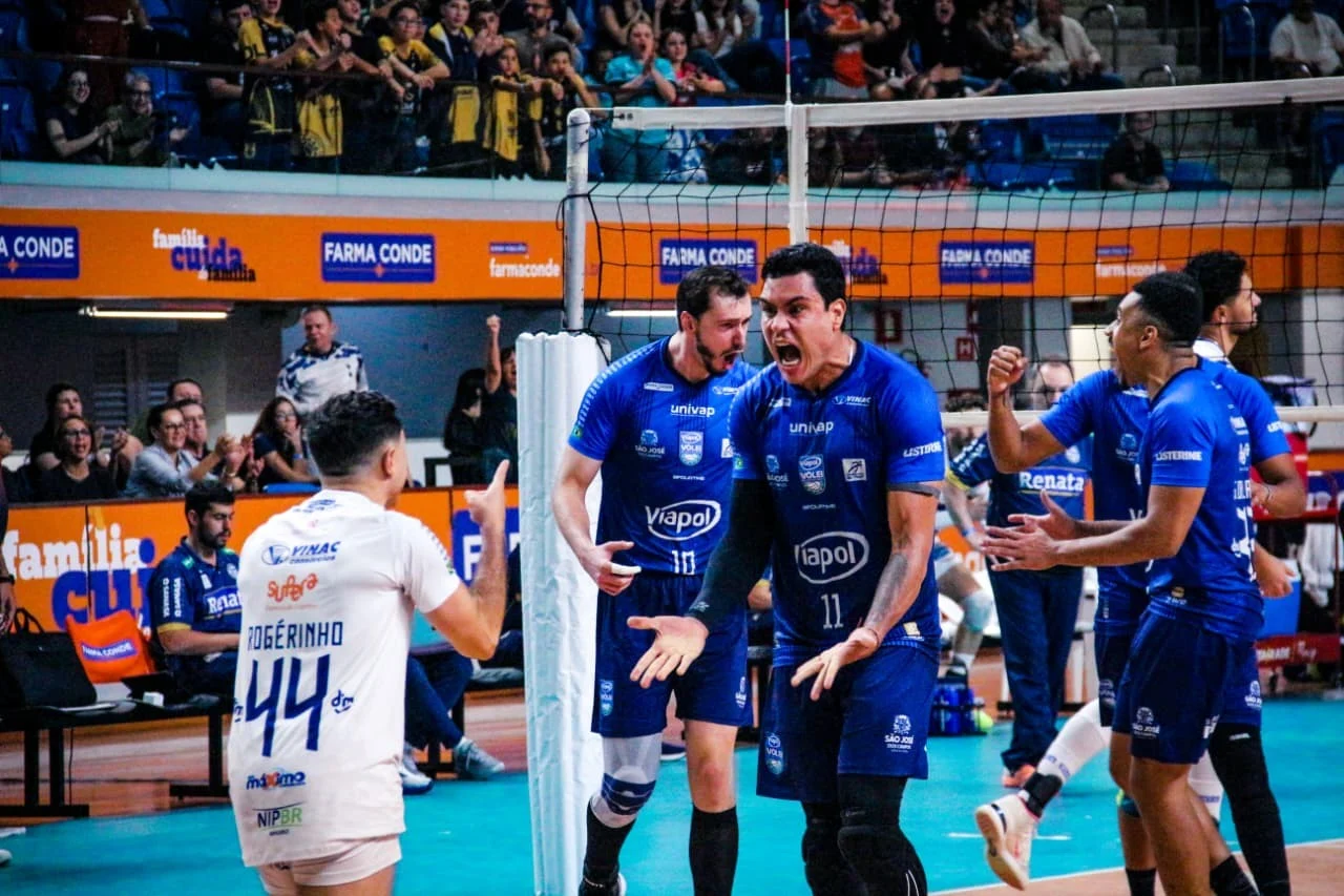 Vôlei São José estreia na Superliga Masculina em duelo contra Praia Clube
