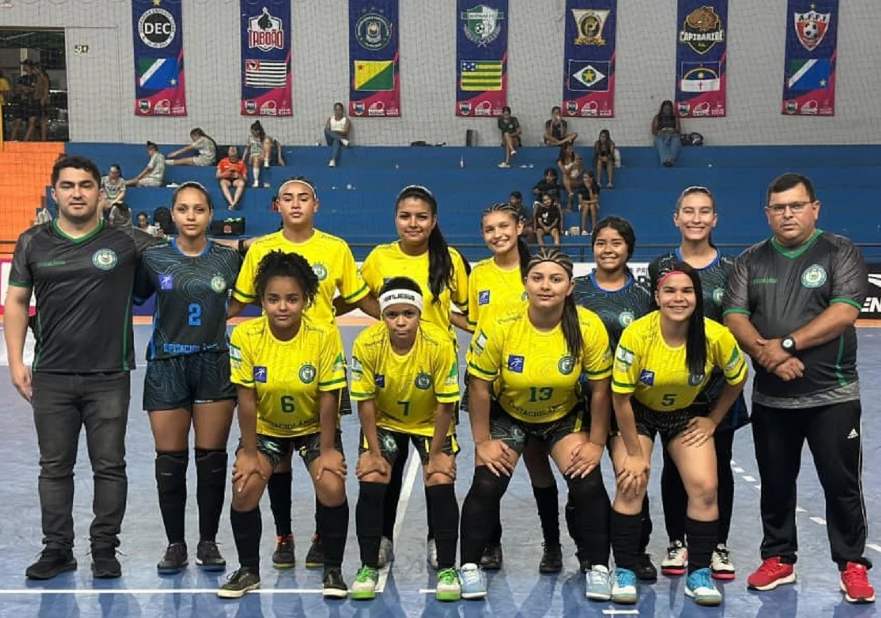 Epitaciolândia tem pior defesa e fica na 10ª posição na Taça Brasil de Futsal Feminino Su-17