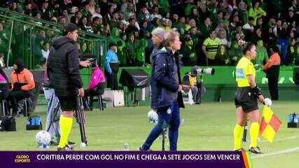 Sebastián Gómez pede perdão à torcida do Coritiba após derrota para o Grêmio; veja o desabafo
