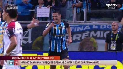 Análise: Grêmio empolga contra o Athletico e atinge aproveitamento que pode evitar queda