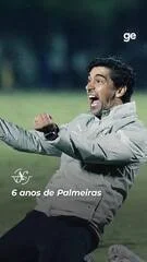 Abel agradece pelos seis anos de Palmeiras: “Não há nenhum outro lugar onde eu preferia estar”