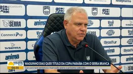 Rodolfo Potiguar elegia pré-temporada do Serra Branca e foca no título da Copa Paraíba