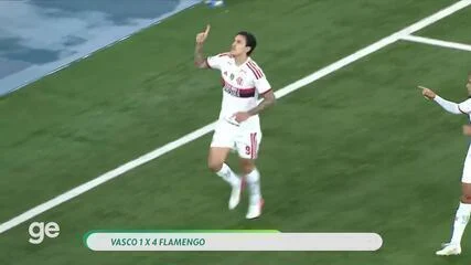 Pedro completa bingo dos rivais no Brasileiro e se candidata a novo “Rei dos clássicos” no Flamengo